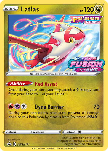 Latias 171, SWSH Black Star Promos