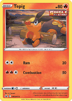 Tepig 172, SWSH Black Star Promos