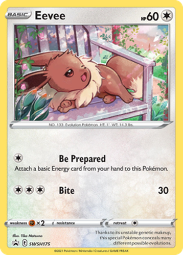 Eevee 175, SWSH Black Star Promos