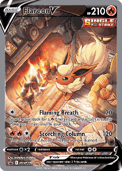 Flareon V 179, SWSH Black Star Promos