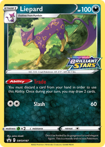 Liepard 187, SWSH Black Star Promos