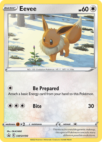 Eevee 190, SWSH Black Star Promos