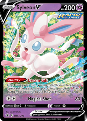 Sylveon V 202, SWSH Black Star Promos