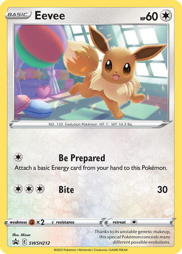 Eevee 212, SWSH Black Star Promos