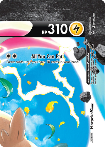 Morpeko V-UNION 216, SWSH Black Star Promos