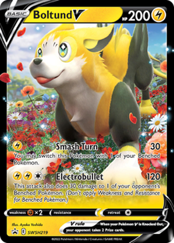 Boltund V 219, SWSH Black Star Promos