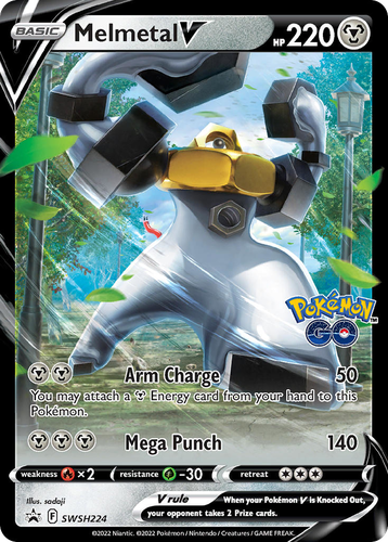 Melmetal V 224, SWSH Black Star Promos