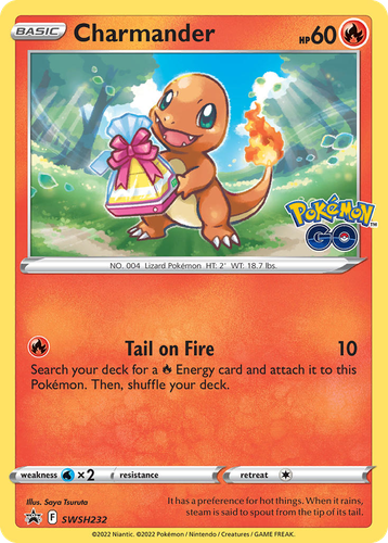 Charmander 232, SWSH Black Star Promos