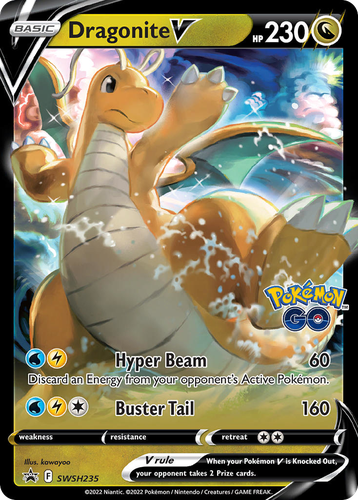 Dragonite V 235, SWSH Black Star Promos