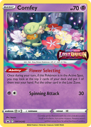 Comfey 242, SWSH Black Star Promos