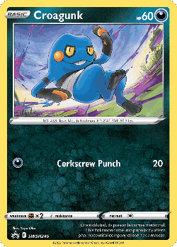 Croagunk 245, SWSH Black Star Promos