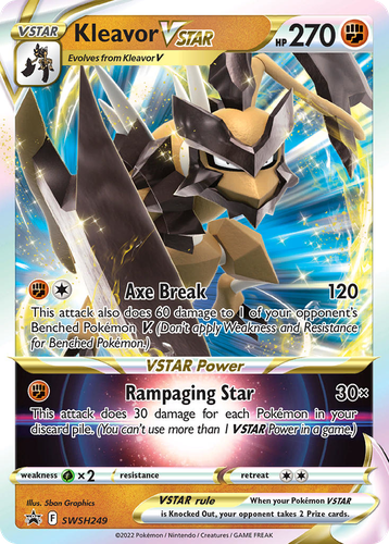 Kleavor VSTAR 249, SWSH Black Star Promos