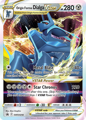 Origin Forme Dialga VSTAR 256, SWSH Black Star Promos