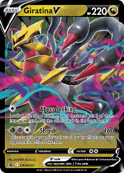 Giratina V 259, SWSH Black Star Promos