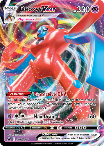 Deoxys VMAX 267, SWSH Black Star Promos
