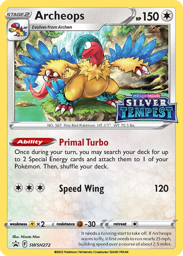 Archeops 272, SWSH Black Star Promos