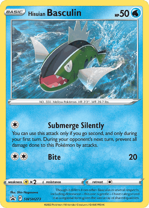 Hisuian Basculin 273, SWSH Black Star Promos