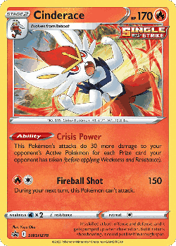 Cinderace 278, SWSH Black Star Promos