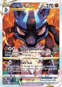 Lucario VSTAR 291, SWSH Black Star Promos