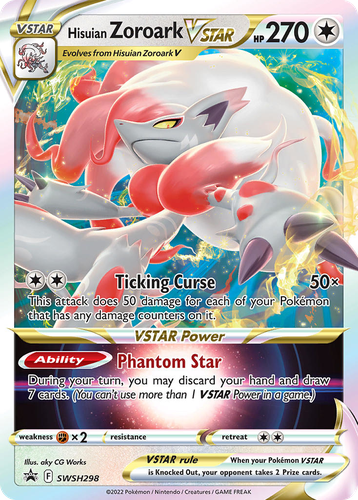 Hisuian Zoroark VSTAR 298, SWSH Black Star Promos