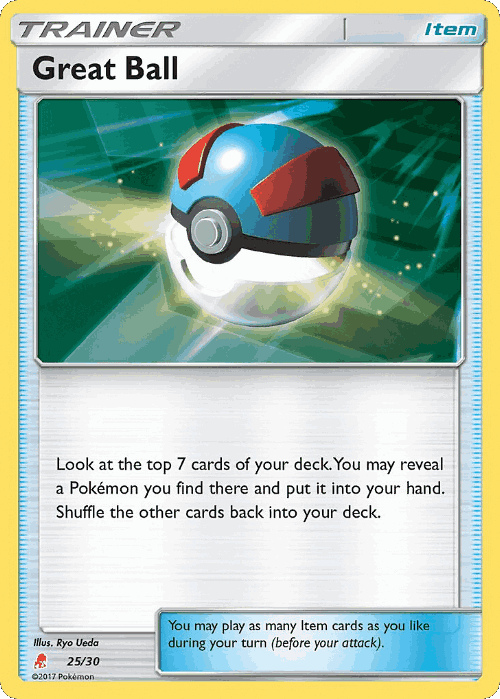 Great Ball Pokémon TCG card art