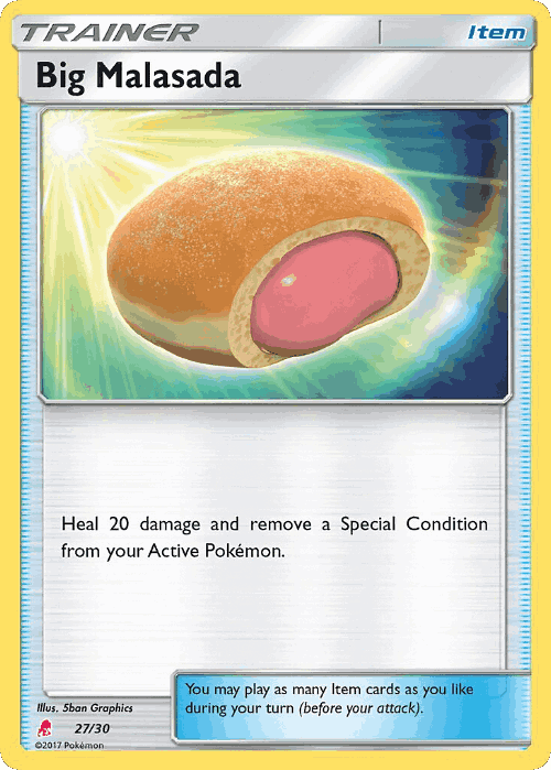 Big Malasada SM Trainer Kit Lycanroc card