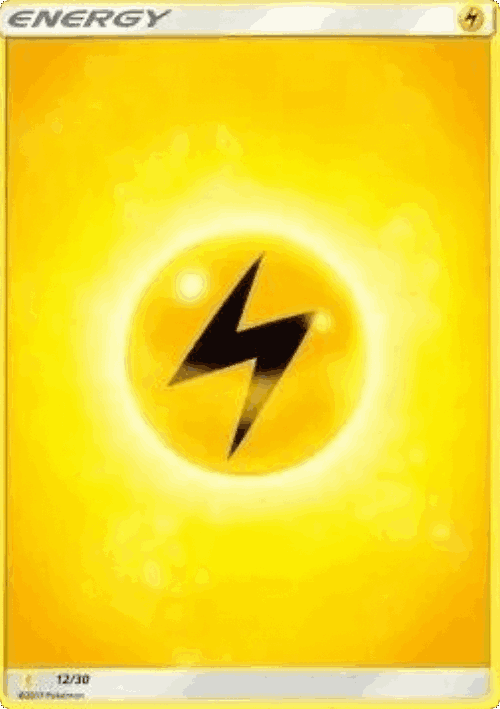 Lightning Energy Pokémon TCG card art