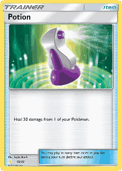 Potion Pokémon TCG card art