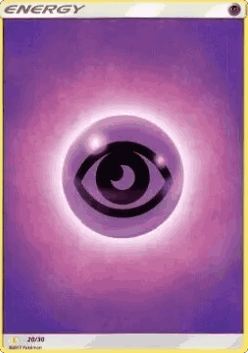 Psychic Energy Pokémon TCG card art