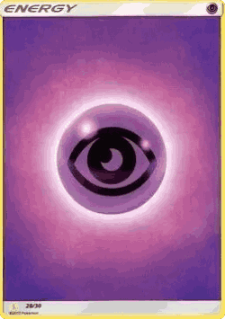 Psychic Energy Pokémon TCG card art