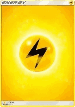 Lightning Energy Pokémon TCG card art