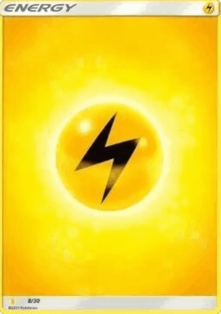 Lightning Energy #8 from SM Trainer Kit Alolan Raichu - Common
