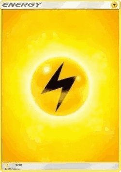 Lightning Energy Pokémon TCG card art