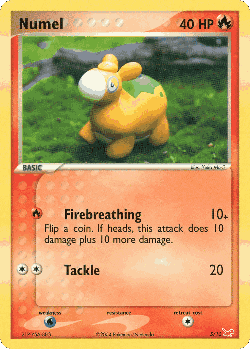 Numel Pokémon TCG card art