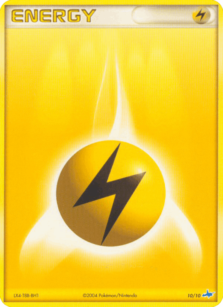 Lightning Energy #10 from EX Trainer Kit Latios - Common - Illustrated by n/a