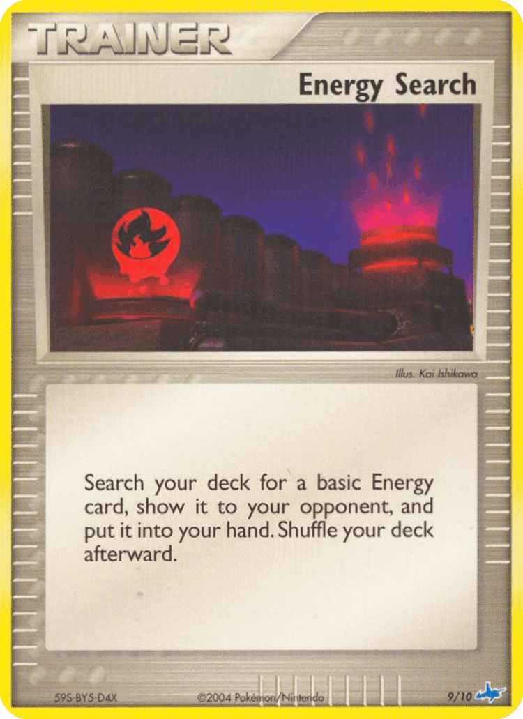 Energy Search #9 from EX Trainer Kit Latios - Common - Illustrated by Kai Ishikawa