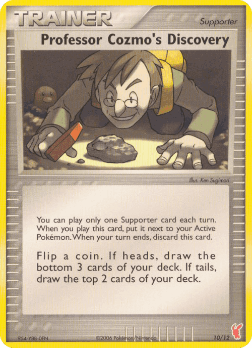 Professor Cozmo's Discovery 10, EX Trainer Kit 2 Plusle