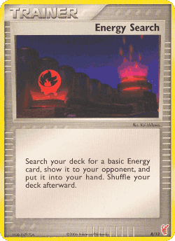 Energy Search Pokémon TCG card art