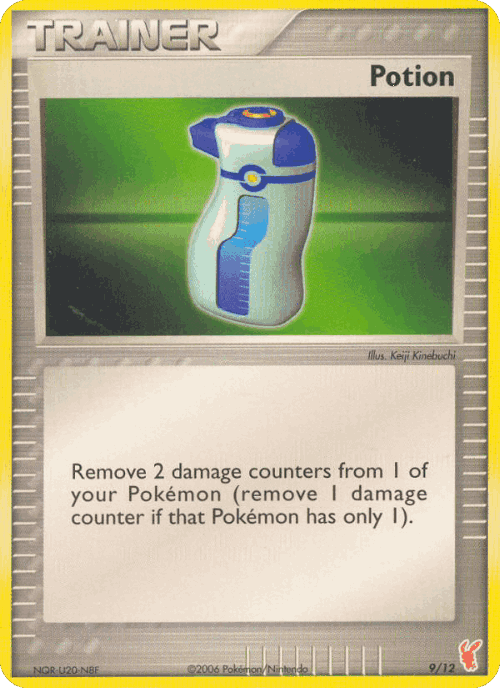 Potion #9 from EX Trainer Kit 2 Plusle - Common - Illustrated by Keiji Kinebuchi