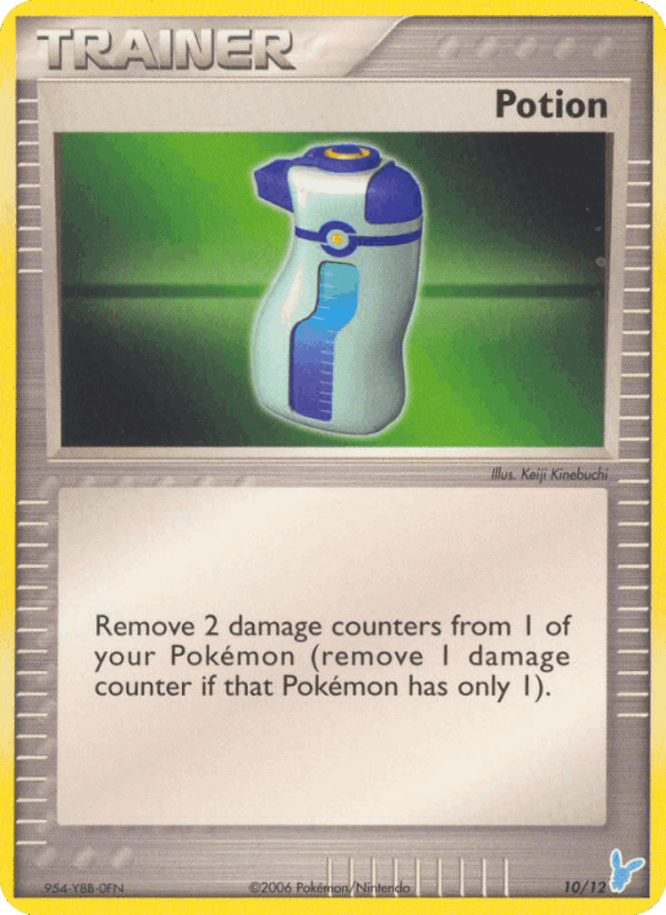 Potion #10 from EX Trainer Kit 2 Minun - Illustrated by Keiji Kinebuchi
