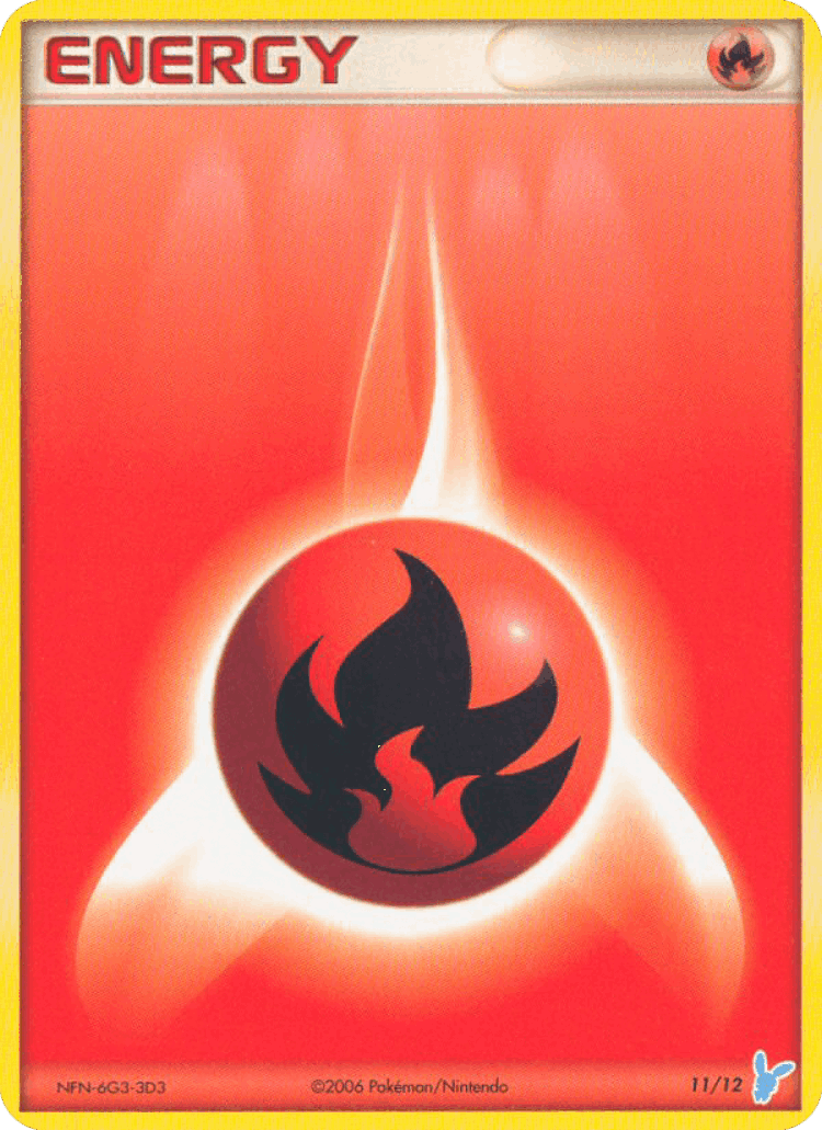 Fire Energy #11 from EX Trainer Kit 2 Minun