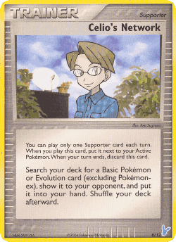 Celio's Network Pokémon TCG card art
