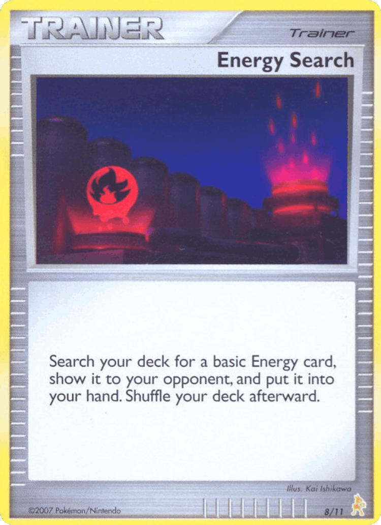 Energy Search #8 from DP Trainer Kit Lucario - Common - Illustrated by Kai Ishikawa