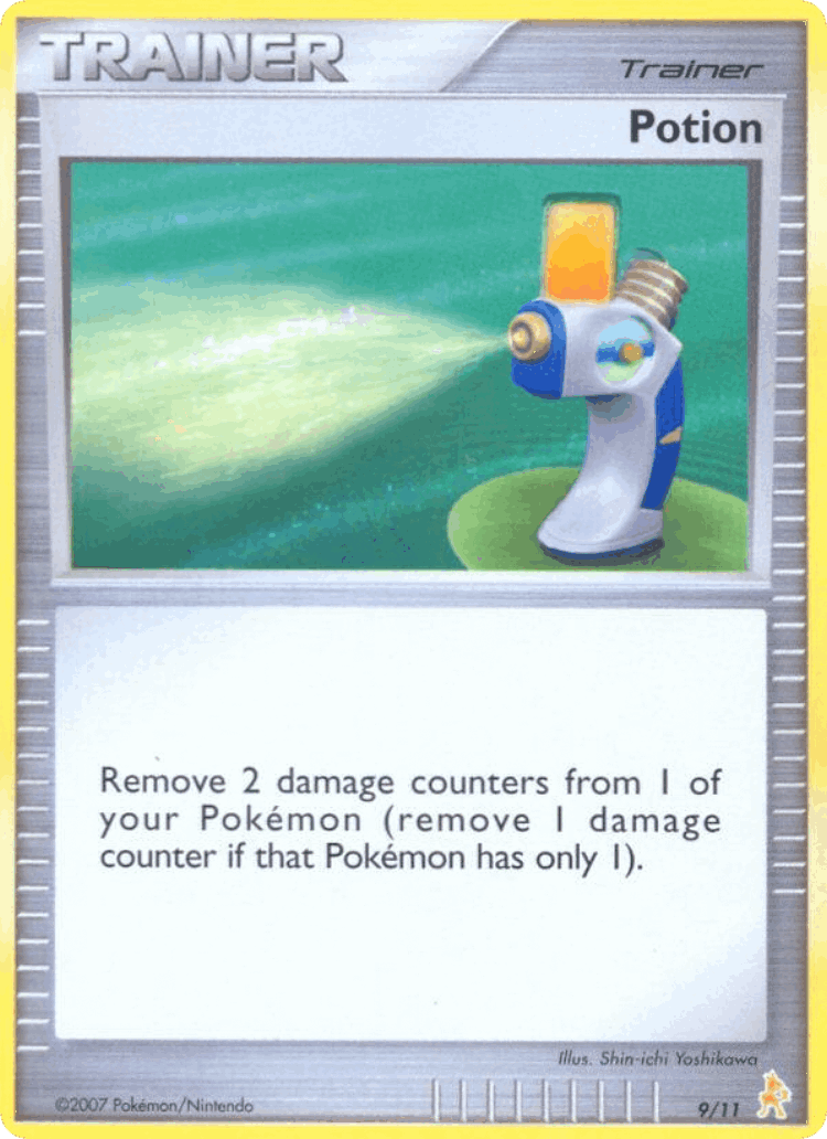 Potion #9 from DP Trainer Kit Lucario - Common - Illustrated by Shin-ichi Yoshikawa