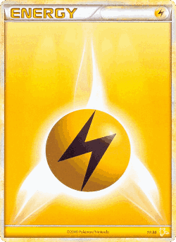 Lightning Energy Pokémon TCG card art