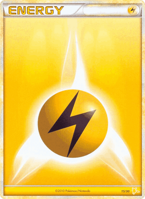 Lightning Energy #15 from HGSS Trainer Kit Raichu - Common