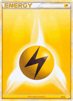 Lightning Energy Pokémon TCG card art