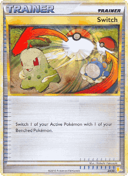 Switch Pokémon TCG card art