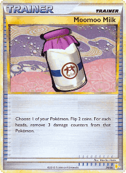 Moomoo Milk 26, HGSS Trainer Kit Raichu