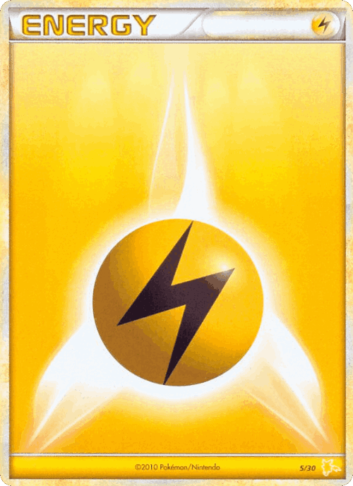 Lightning Energy Pokémon TCG card art